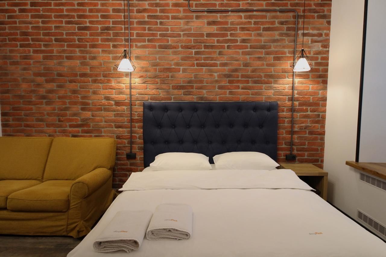 Апартаменты Loft Apartments on Desyatynnyi Ln Киев-20